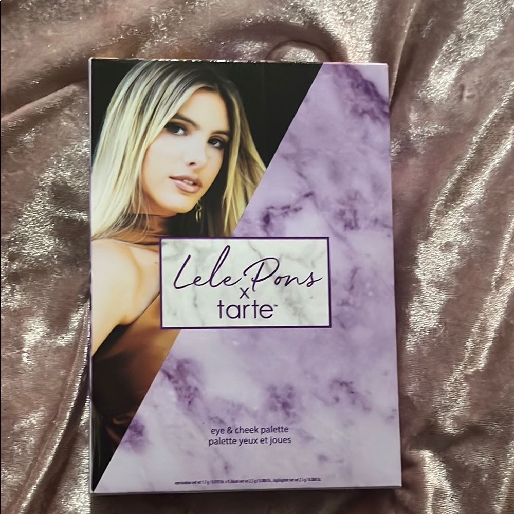 Tarte Lele Pons Eye & Cheek Palette in Purple Marble
